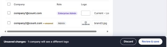 Brand Settings