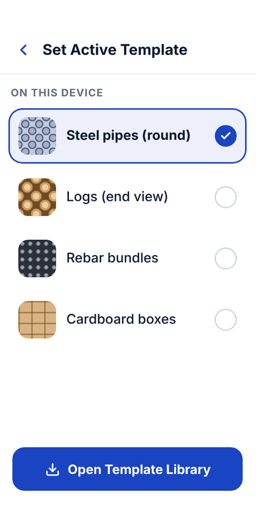 Set Active Template